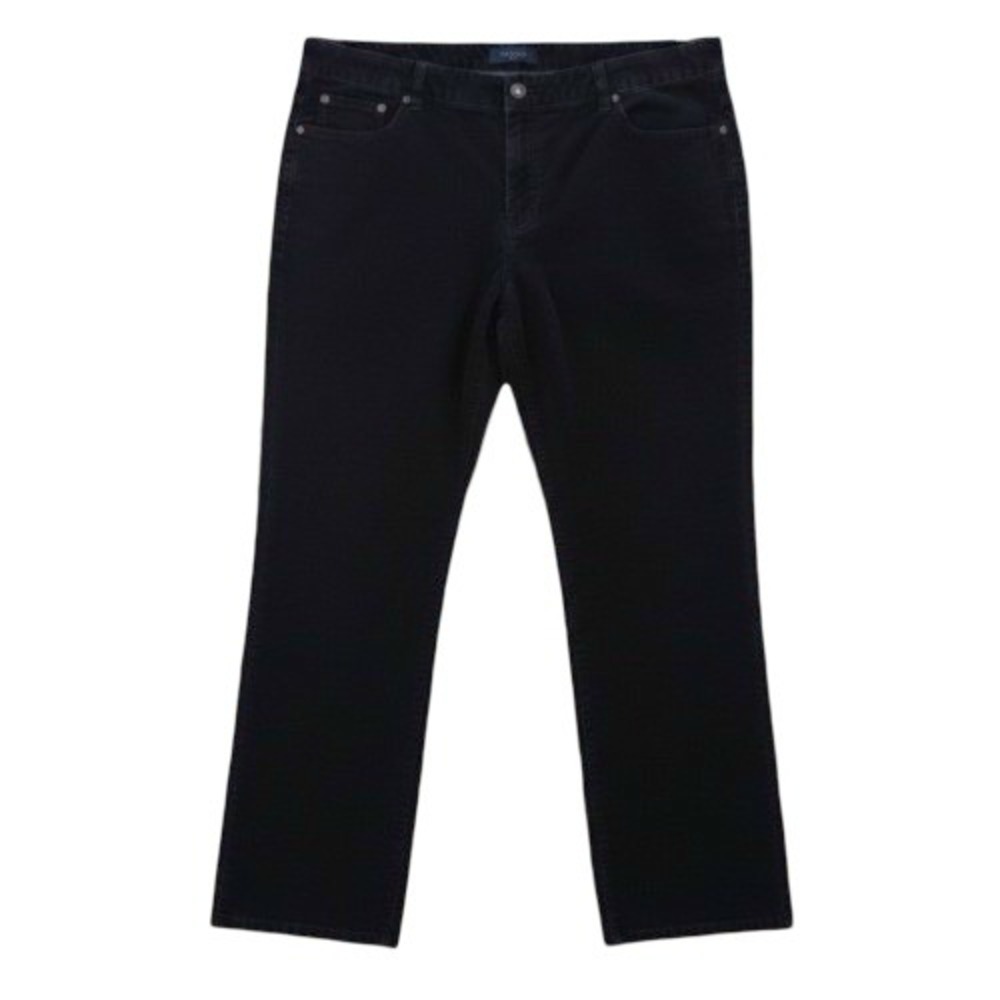 Talbots Heritage Straight Leg Corduroy High Rise Pants Womens 18